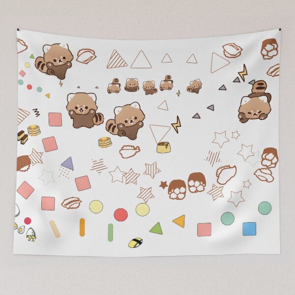 Item preview, Red Panda Playground designed and sold by inkioboutique.