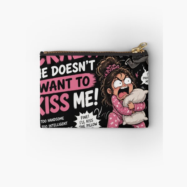 Item preview, he.s crazy he doesn't want kiss me  designed and sold by Raxid2022.