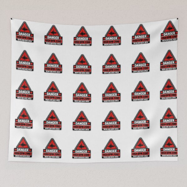 Item preview, Danger High BPM Zone Drum and Bass designed and sold by  ZenRave Designs.