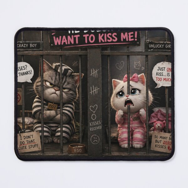 Item preview, he.s crazy he doesn't want kiss me designed and sold by Raxid2022.