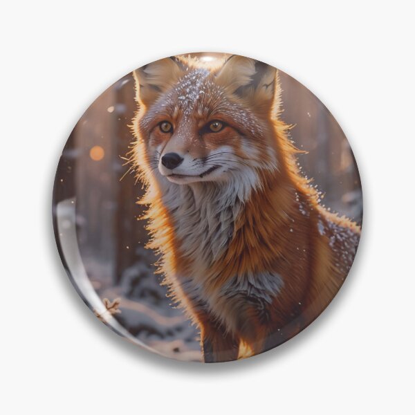 Item preview, Winter Fox Forest Art designed and sold by BeautifulVirtues.