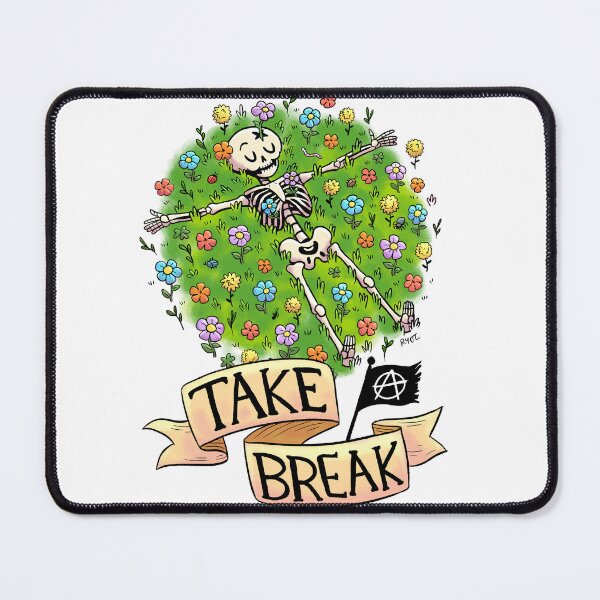 Item preview, SKELETON - TAKE A BREAK designed and sold by RYOTSTORE.
