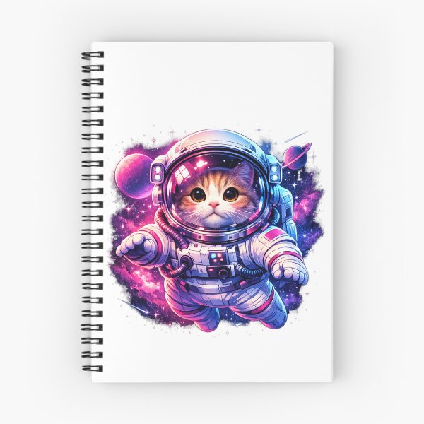 Item preview, Cute Astronaut Cat in Space – Galaxy Kitten Vaporwave Aesthetic designed and sold by Nermin Gerges.