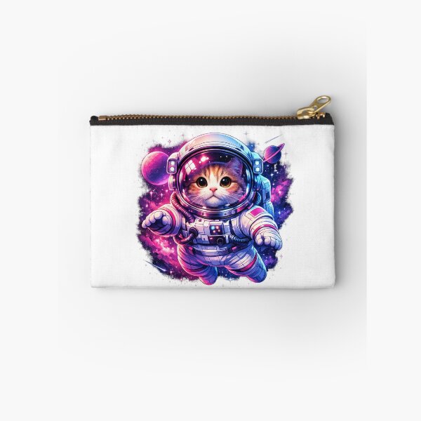 Item preview, Cute Astronaut Cat in Space – Galaxy Kitten Vaporwave Aesthetic designed and sold by Nermin Gerges.