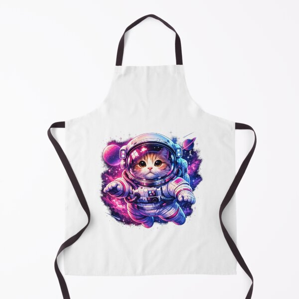 Item preview, Cute Astronaut Cat in Space – Galaxy Kitten Vaporwave Aesthetic designed and sold by Nermin Gerges.