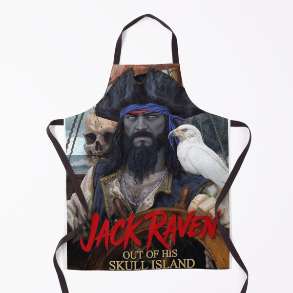 Item preview, Jack Raven Skull Island Print designed and sold by Lichentroupe63.