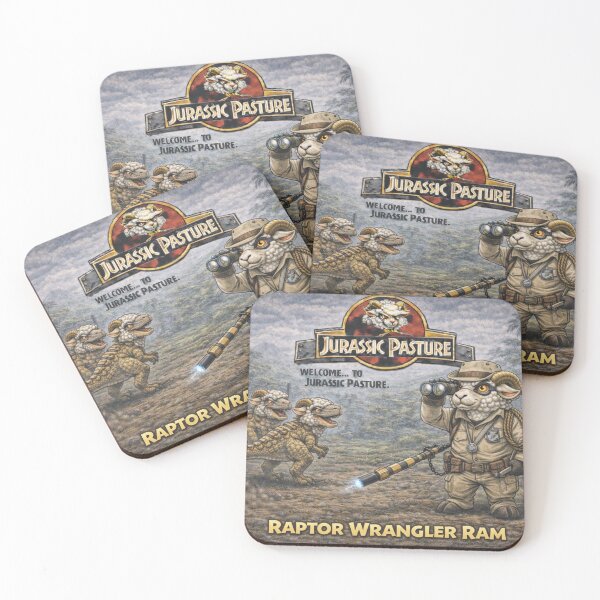 Item preview, Raptor Wrangler Ram - Jurassic Pasture Pen Patrol designed and sold by Thpoar.