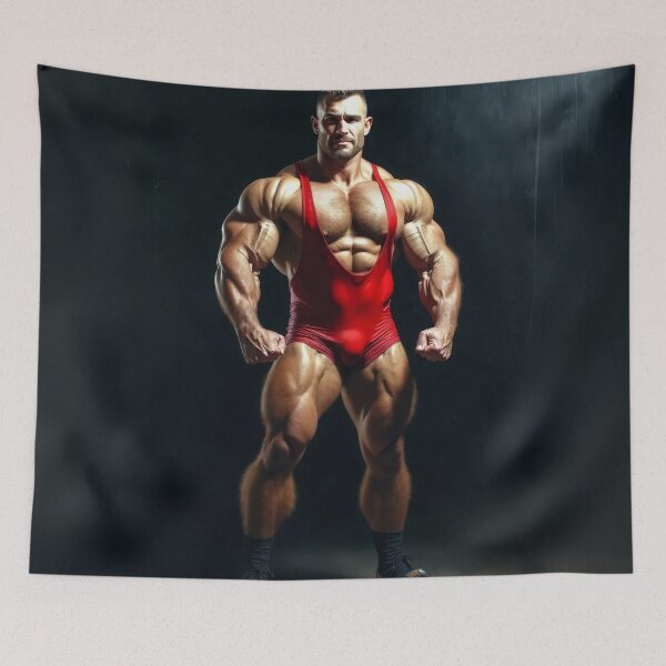Item preview, Red Singlet designed and sold by ChanningsPinups.