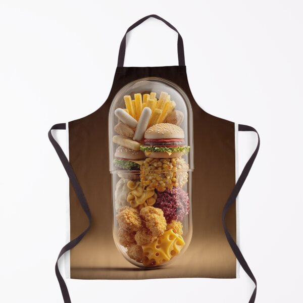 Item preview, Fast Food Capsule Junk Food Diet Concept Art designed and sold by VIktorMytrovka.