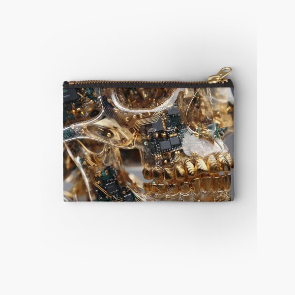 Item preview, Cyberpunk Skull Tech Art Futuristic Circuit Board Design designed and sold by VIktorMytrovka.