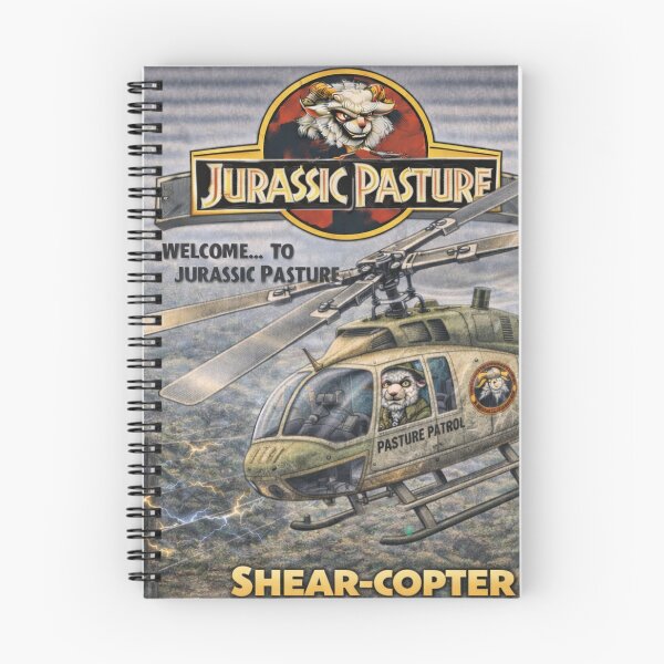 Item preview, Shear-Copter - Jurassic Pasture Air Patrol designed and sold by Thpoar.