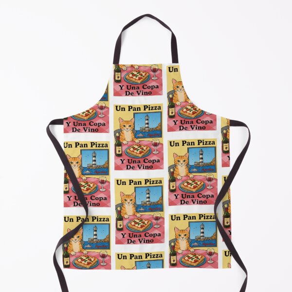 Item preview, A cat eating pizza designed and sold by Mirjam Griffioen.