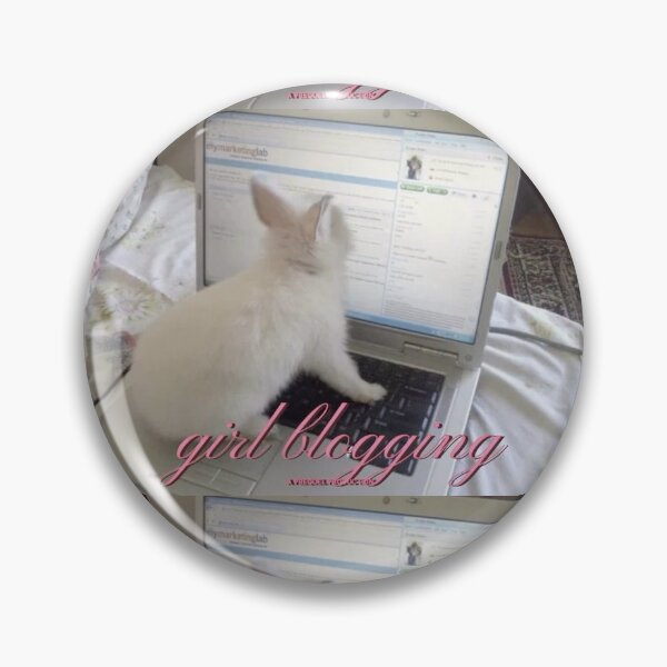 Item preview, #girlblogging designed and sold by createdbydarcy.