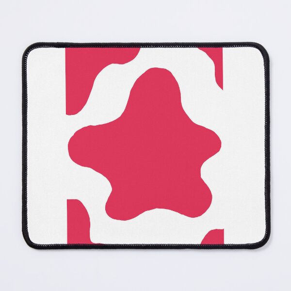 Item preview, Cute Minimalist Cow Pattern (Magenta) designed and sold by Designs by Sara Felton.