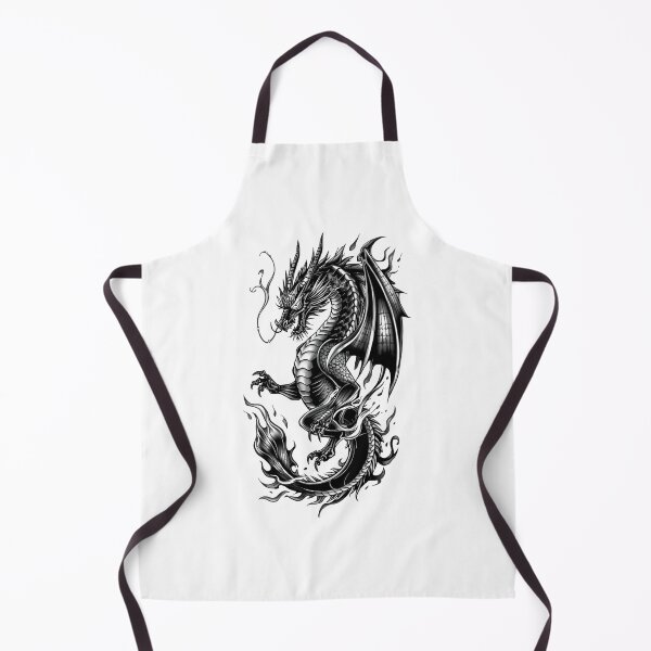 Item preview, Dragon Tattoo Print designed and sold by ChartGifts.