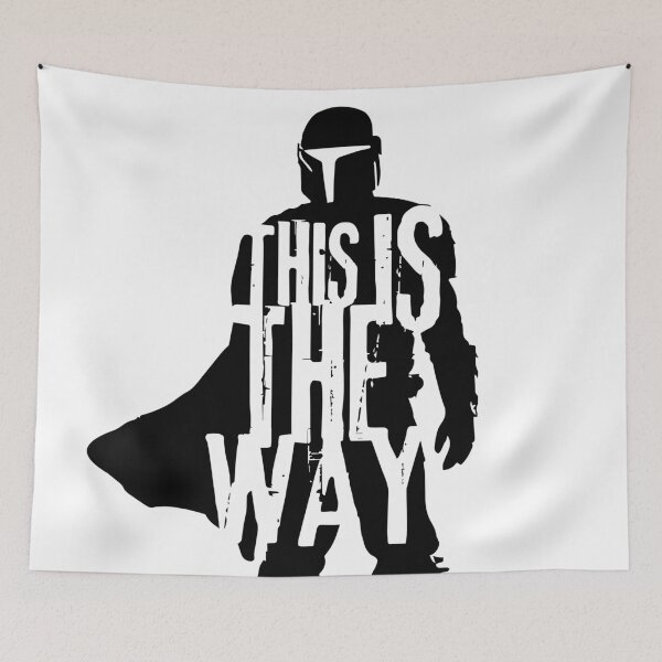 Item preview, Copy of This is the Way - Mando V - White Edition Parody designed and sold by HardDraw.