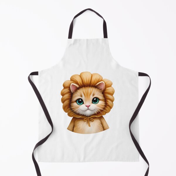Item preview, ? Cute Ginger Cat in Lion Mane Sticker - Kawaii Zodiac Leo Decal designed and sold by marcelooliver98.