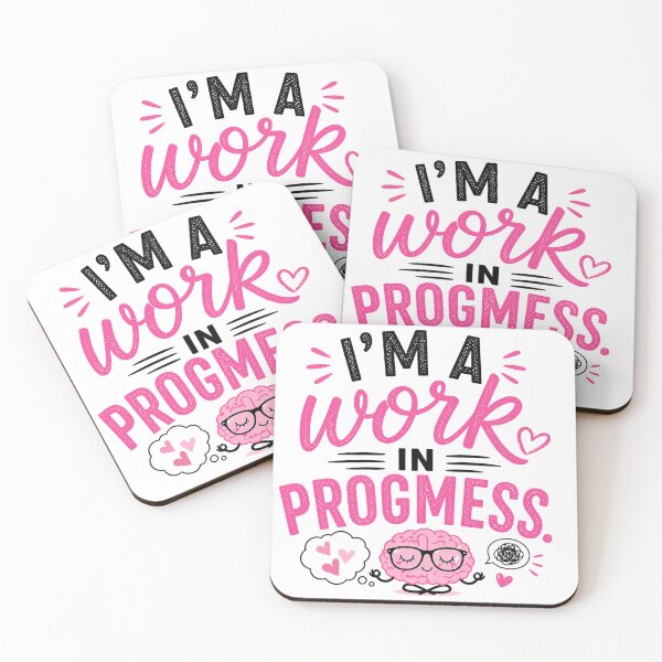 Item preview, I'm a Work in Progmess designed and sold by sayitlightly.