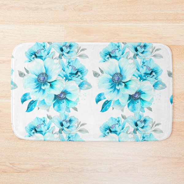 Item preview, light blue Anemone Floral Bloom designed and sold by BELLZINHO - ARTES.