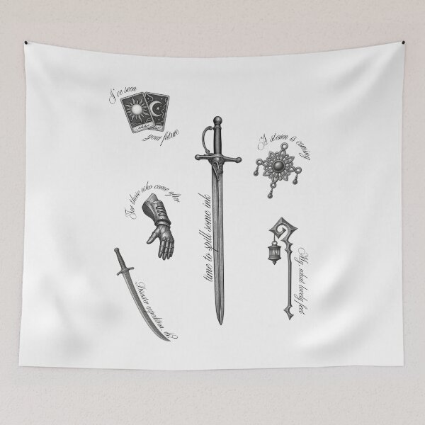 Item preview, Clair Obscur Expedition 33 Party Weapon Design designed and sold by girlgamerstudio.