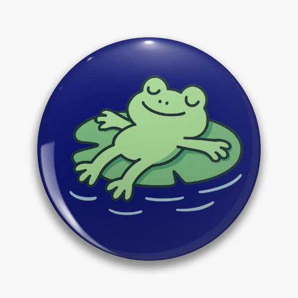 Item preview, Professional Lilypad Sitter Frog Shirt Lazy Frog Funny Cute Frog Meme Tee designed and sold by maxiprom.