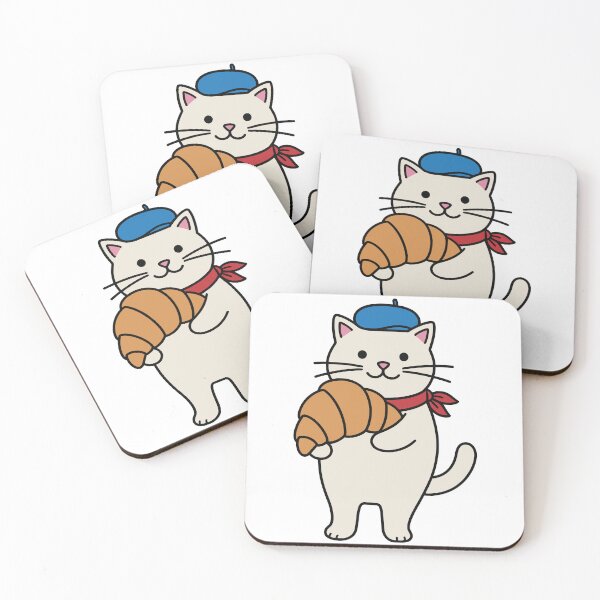 Item preview, Oui Oui Croissant Cat designed and sold by NeoLab Society.