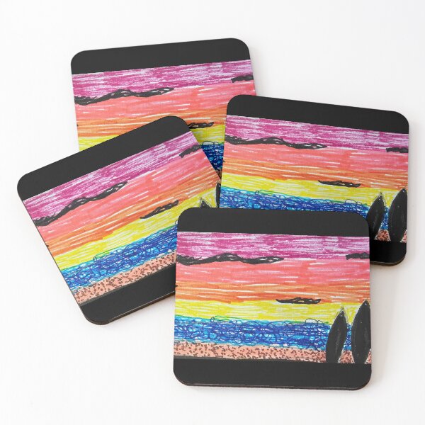 Item preview, Sunset Surf Silhouette  designed and sold by DancingCreek.