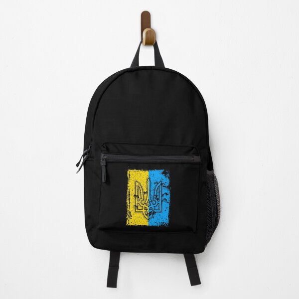 Item preview, Stand with Ukraine Retro Vintafe Flag Trident designed and sold by Artycom.