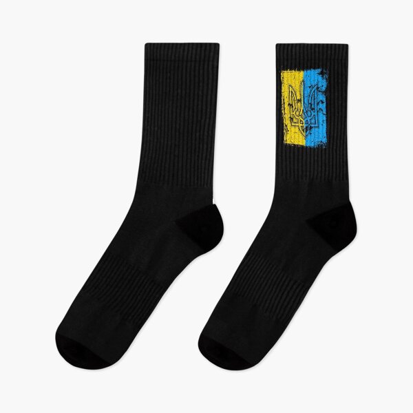 Item preview, Stand with Ukraine Retro Vintafe Flag Trident designed and sold by Artycom.