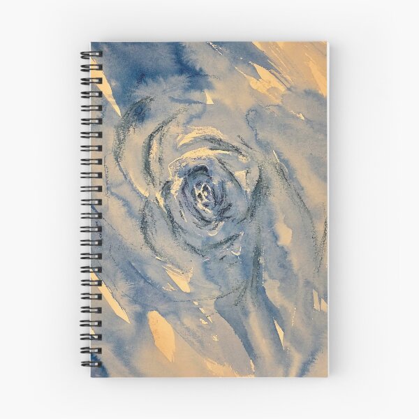 Item preview, hand painted abstract rose designed and sold by GiSilver.