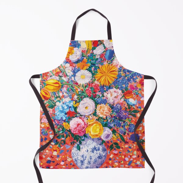 Item preview, Colourful Vase of Flowers | Floral Design designed and sold by FortuneAndFrame.