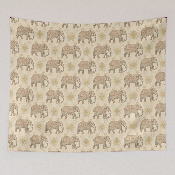 Item preview, antique elephant pattern designed and sold by Artchara..