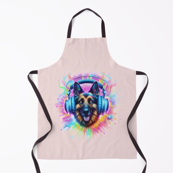 Item preview, Neon DJ Dog – World Music Day designed and sold by Art-Arcade6.