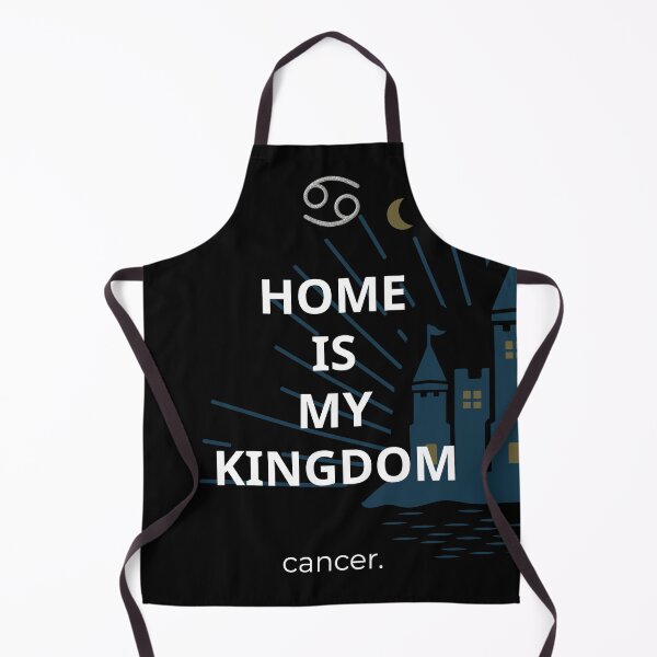Item preview, Cancer Zodiac Home Is My Kingdom Black Design designed and sold by Milena018.