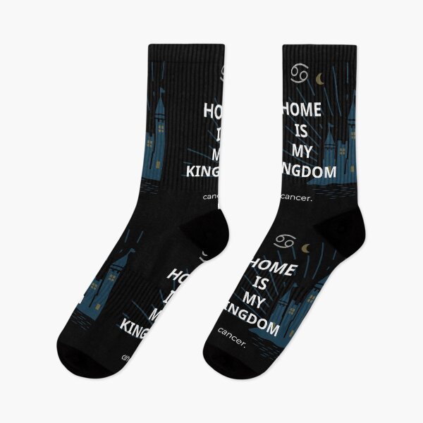 Item preview, Cancer Zodiac Home Is My Kingdom Black Design designed and sold by Milena018.