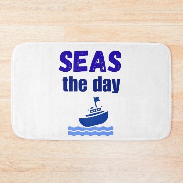 Item preview, Seas The Day designed and sold by AlignedThreads.