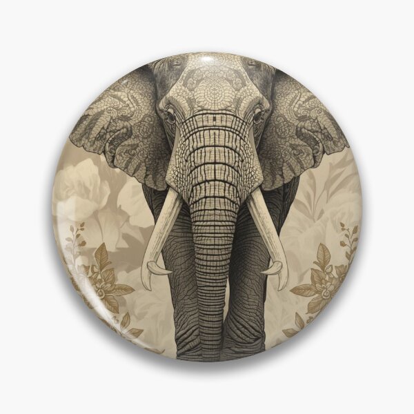 Item preview, elegant ancient elephant designed and sold by Artchara..