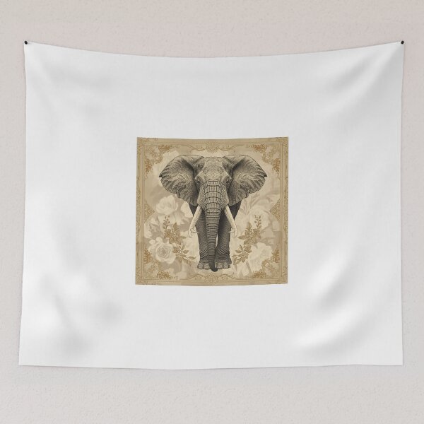 Item preview, elegant ancient elephant designed and sold by Artchara..