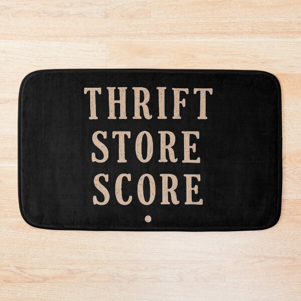 Item preview, Thrift Store Score Shirt (WHITE ON BLACK) – Vintage Thrifting Tee, Minimal Retro Typography, Secondhand Style Aesthetic designed and sold by DiamondSkyShirt.