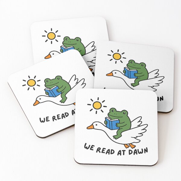 Item preview, We Test At Dawn Funny Teacher Frog Reading Humor designed and sold by gunaone-design.