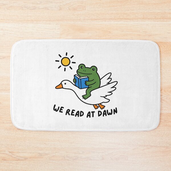 Item preview, We Test At Dawn Funny Teacher Frog Reading Humor designed and sold by gunaone-design.