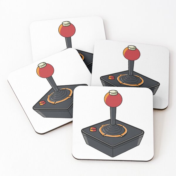 Item preview, Classic Arcade Joystick Sticker - Retro Gaming Gear designed and sold by AliAltinelArt.
