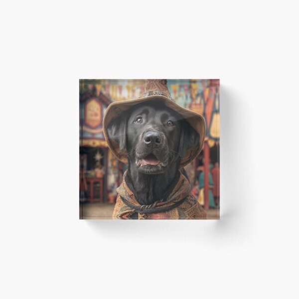 Artikelvorschau, Renaissance-Festival-Hunde: Schwarzer Labrador Retriever entworfen und verkauft von willowroot24.