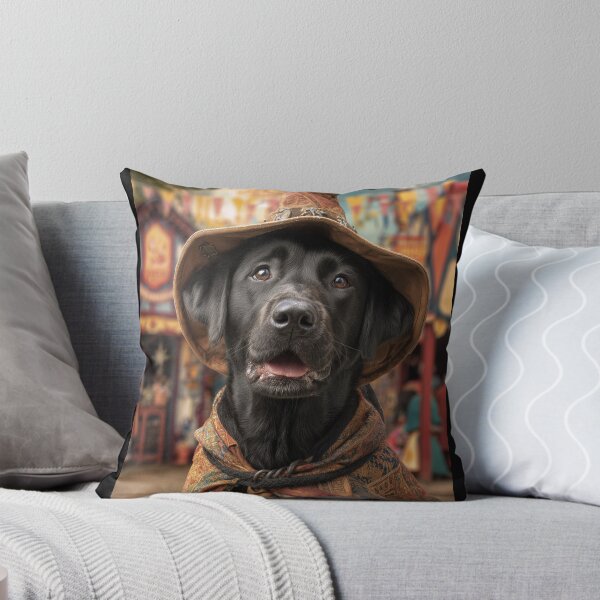 Item preview, Renaissance Faire Dogs: Black Labrador Retriever designed and sold by willowroot24.
