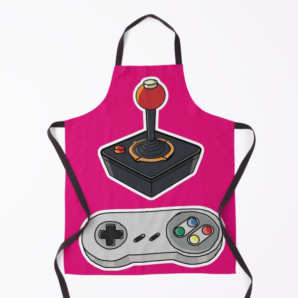 Item preview, Retro Gaming Joystick & Gamepad - Vibrant 80s Arcade Art designed and sold by AliAltinelArt.