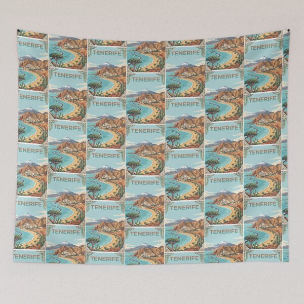Item preview, Tenerife Canary Islands Coastal Mountain  designed and sold by TeeARTHY.