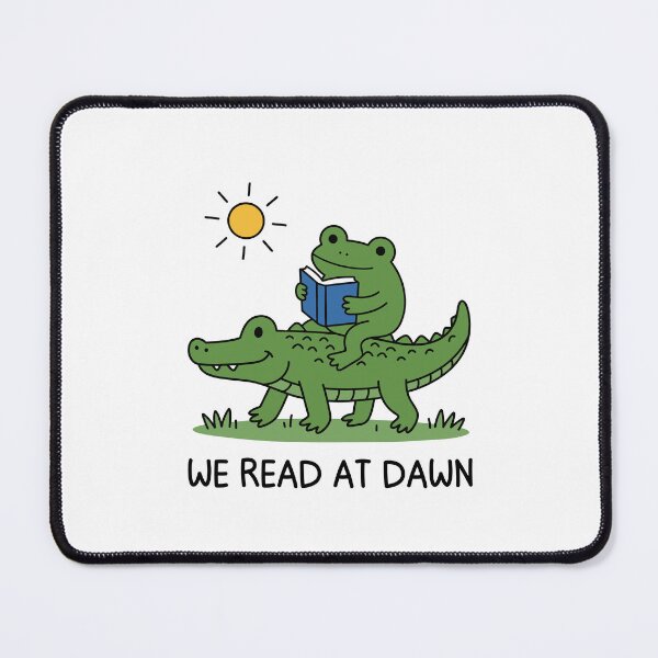 Item preview, We Test At Dawn Frog Funny Literature Teacher designed and sold by gunaone-design.