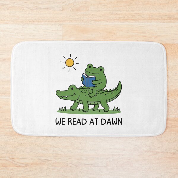 Item preview, We Test At Dawn Frog Funny Literature Teacher designed and sold by gunaone-design.