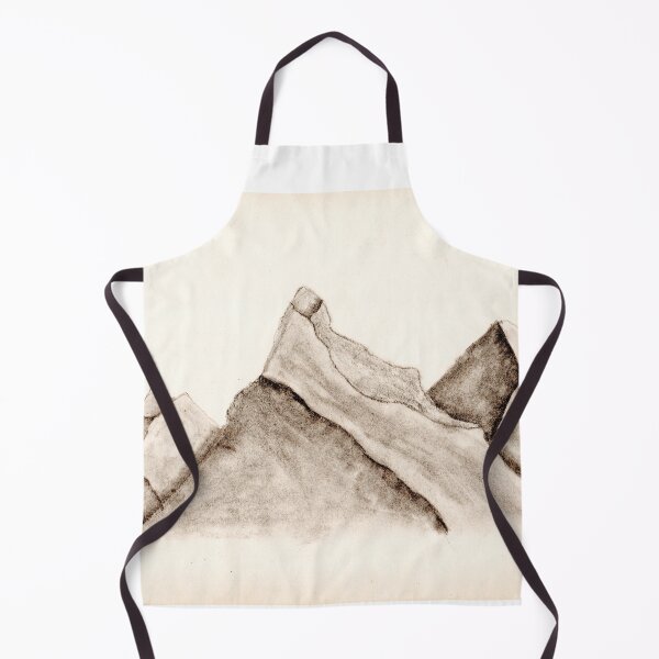 Item preview, Minimalist Mountain Range Hand-Drawn Charcoal Sketch designed and sold by artcloset-omkar.