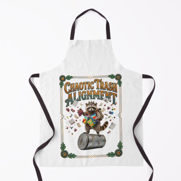 Item preview, Raccoon Eating Chips Chaotic Trash Alignment designed and sold by TeeARTHY.